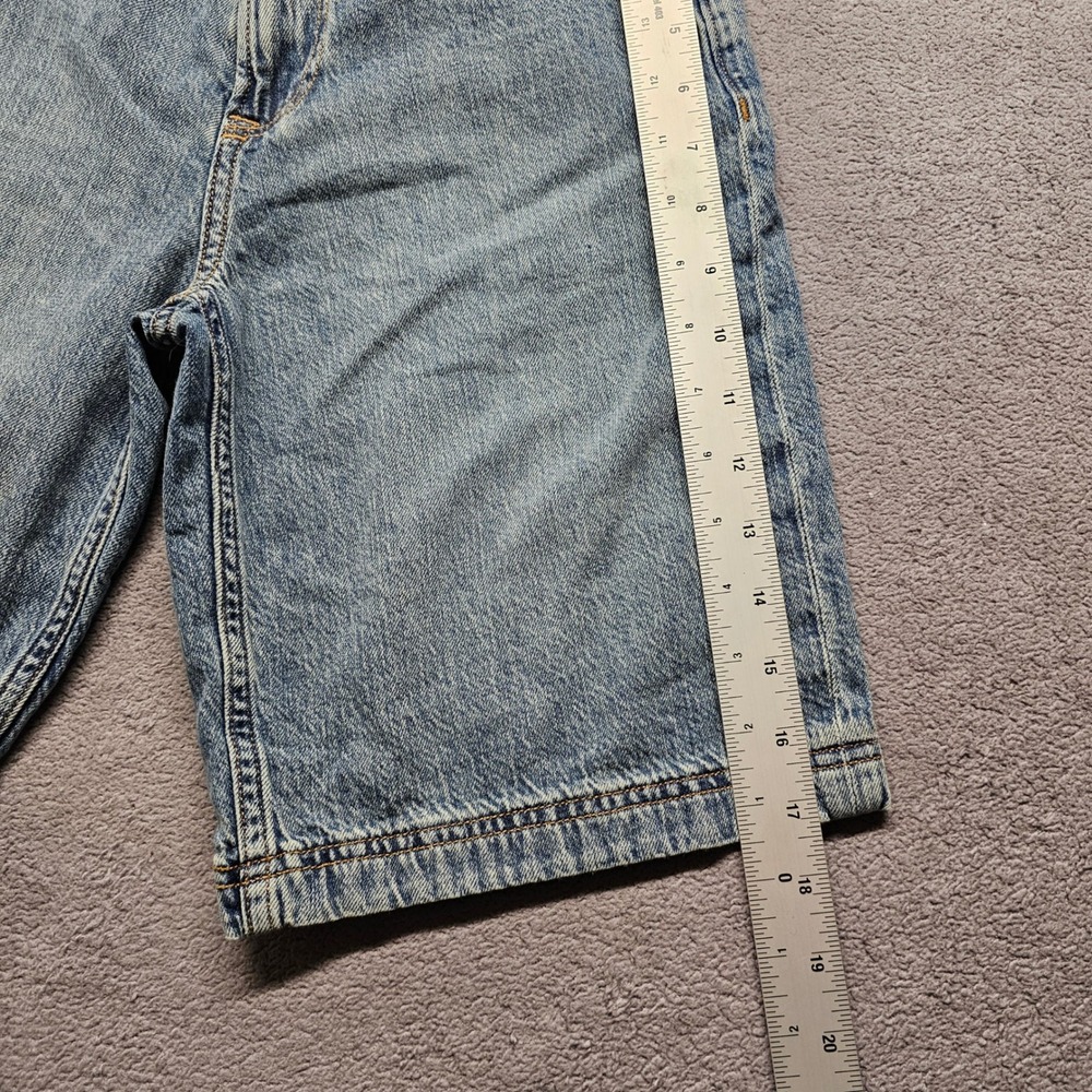 Abercrombie Kids Denim Shorts Boys 11/12 Blue Light Wash Regular - Picture 2 of 12